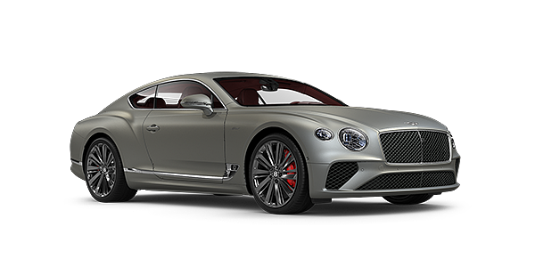 Bentley Sydney Bentley GT Speed coupe in Extreme Silver paint front 34